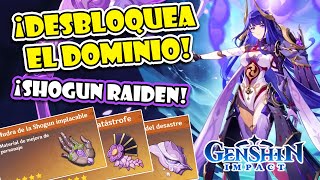 ¡DESBLOQUEAR a quotSHOGUN RAIDENquot BOSS SEMANAL ⚡ ¡EUTÍMIA ONÍRICA ✨GENSHIN IMPACT GUÍA COMPLETA [upl. by Asalocin]