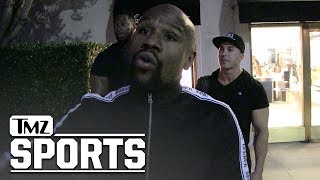 Floyd Mayweather Says Hell Rematch Conor McGregor After Khabib Fight  TMZ Sports [upl. by Karlie]