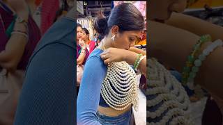 কলকাতা তে DESIGNER BLOUSE এর দারুন COLLECTION WEDDING GUIDE minivlog dailyvlog dailyshorts gold [upl. by Eyssej]