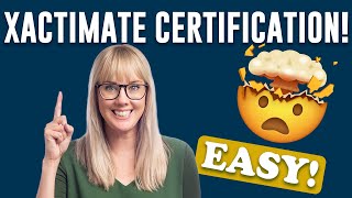 How To Get Certified In Xactimate  Easy process with Alena Wilson [upl. by Malanie]