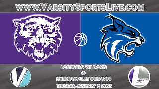 Louisburg Wildcats  Harrisonville Wildcats Basketball 1725 [upl. by Beau]