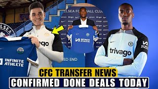 CONFIRMED DONE DEALS Alvarez To Join Chelsea Tosin Adarabioyo Welcome To Chelsea [upl. by Selassie]