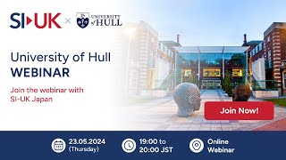 Becoming a TESOL Professional with the University of Hull ・ハル大学でTESOLの専門家になりましょう！ [upl. by Ttennaj]