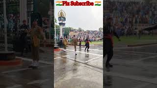 Attari Wagah Border Retreat Ceremony Parade 🇮🇳❤️🔥💪💥 [upl. by Giordano]