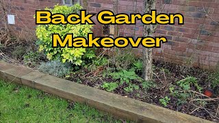 Back Yard Makeover  Transforming my WINTER garden ready for SPRING [upl. by Ititrefen]