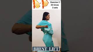 Lift breast in 7 days Breast lifting workout  Breast sagging Reducing Exercise [upl. by Sseb115]