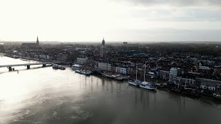 Hoogwater omgeving Kampen [upl. by Aruon494]