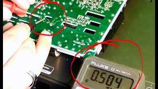 Easy way How to test Capacitors Diodes Rectifiers on Powersupply using Multimeter [upl. by Goeselt]