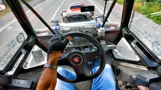 1997 Sports Tractor MTZ80 47 MT  POV TEST DRIVE [upl. by Chamberlin]