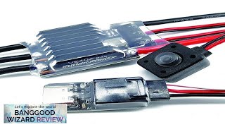 RhinoESC AM32 40A Crawler ESC BEC 5282V for Axial MOA Ventru RC Review [upl. by Bille]