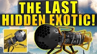 Destiny The LAST HIDDEN EXOTIC  Dubious Volley Exotic Rocket Launcher [upl. by Ardeid]