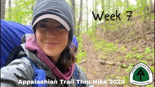 Week 7  Appalachian Trail Thru Hike 2023 NOBO [upl. by Darla]