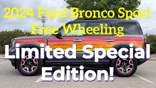 2024 Ford Bronco Sport Free Wheeling A LIMITED Heritage Trim [upl. by Thorncombe]