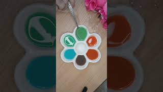 Guess the mixed colors satisfying ampasmr asmr colormixingmagic art colorfulmixing colortheory [upl. by Luby727]