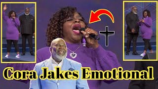 bishop td jakess beloved daughter cora jakes gets emotional  try not to cry 😭😢 [upl. by Efram185]