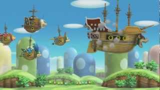 New Super Mario Bros U  Opening Sequence  Introduction [upl. by Shanks]