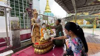 Exploring the Majestic Pagodas of Yangon Myanmar 🇲🇲  A Cultural Journey [upl. by Lennej]