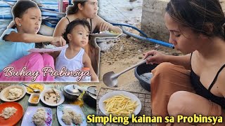 Simpleng Salu salo sa Kubo  Buhay Probinsya [upl. by Burman]