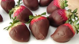 How to Make Chocolate Covered Strawberries  by Laura Vitale  Laura in the Kitchen Ep 99 [upl. by Adair753]