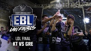 EBL LoL FINALE  Kliktech vs Greek Regenesis [upl. by Alehcim683]