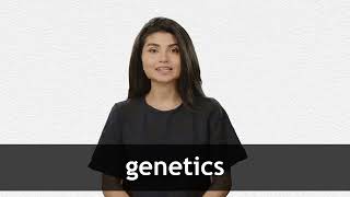 How to pronounce GENETICS in American English [upl. by Arissa93]