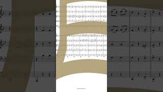 🎶 Iconic Waltz Everyone Knows shostakovich brass sheetmusic shorts [upl. by Almund]