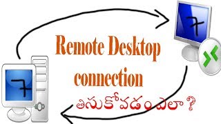 Remote desktop connection in telugu [upl. by Busey]