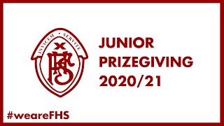 Falkirk High School  Junior Prizegiving 202021 [upl. by Drooff961]