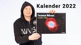 Danke an meine Zuseher 🙏 Mein Kalender 2022  Faszination Weltraum😃 [upl. by Padraig]