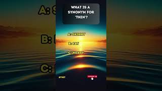 Synonym Trivia Quiz  How well can you do synonyms quiz trivia shortsfeeed quiztime gk fyp [upl. by Aikyn]