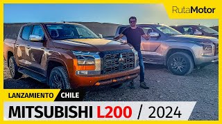 Mitsubishi L200 Gen 6  La camioneta más vendida de Chile estrena generación Lanzamiento [upl. by Odell]