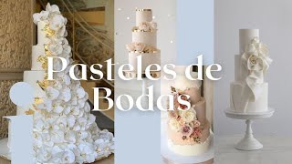 PASTELES DE BODA  PASTELES ELEGANTES  WEDDING CAKE [upl. by Berthoud]