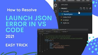 Launchjson Visual Studio Code Error  How to CORRECT It [upl. by Zola878]