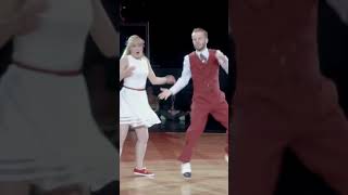 Lindy Hop Performance  Sondre amp Tanya shorts [upl. by Anedal]