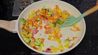 Sauteed Vegetables  Yummy amp Healthy Veg Salad  Sauteed Veggies Dinner Recipe [upl. by Cheri]