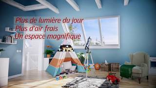 VELUX  lumière naturelle et meilleure aération [upl. by Oriel289]