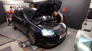 CHASING 450BHP in my GTI Edition 30then it BROKE [upl. by Onimod]