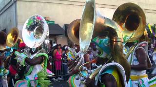 BAHAMAS CARNIVAL JUNKANOO BOXING DAY 2011 SAXONS [upl. by Rtoip]