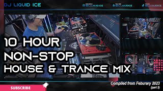 10 Hour Nonstop House amp Trance mix compilation  February 2023 part 2 [upl. by Adriell490]