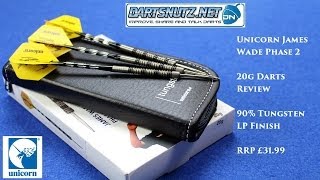 Unicorn James Wade Phase 2 20g darts review [upl. by Ohaus406]