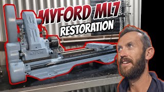 MYFORD ML7 LATHE Restoration PART TWO [upl. by Euqinim290]