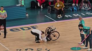 Paris 2024 Paralympics vlog  Wheelchair Basketball Womens  China vs Canada  Bronze medal match [upl. by Blas]