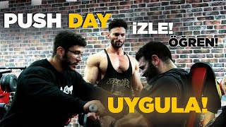 VERİM DOLU PUSH ANTRENMANI  DENEMEN LAZIM  SHREDDED BROTHERS [upl. by Tenenbaum]