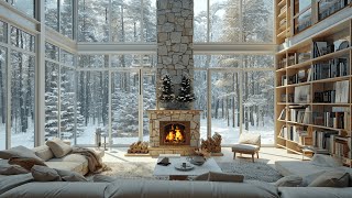 Snowy Forest Hideaway  Immersive Winter ASMR for Insomnia Relief and Relaxation Therapy [upl. by Carmita]