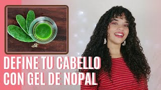 Gel de Nopal o Alquitira para Definir tus Rizos [upl. by Tigges934]