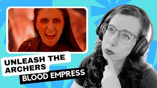 NOT What I Expected  Unleash the Archers Blood Empress Reaction [upl. by Nortna]