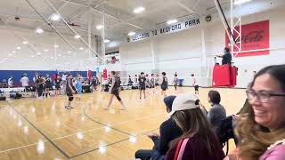 Velocity 15 Red vs Chicago Elite B 16 Nike [upl. by Attelliw]