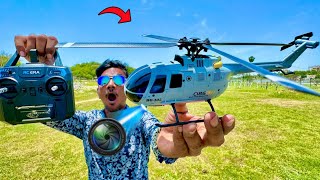 RC DJI Drone Vs RC C186 Military Helicopter Unboxing amp Testing  Chatpat toy tv [upl. by Donahue4]