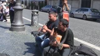 Piazza Navona Street Performers [upl. by Sup246]