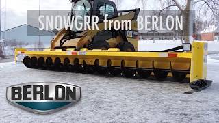 Berlon Snowgrr  The Ultimate Snow Moving Tool [upl. by White]